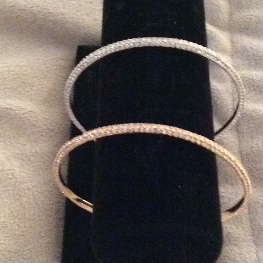 Rhinestone Bangles - image 1